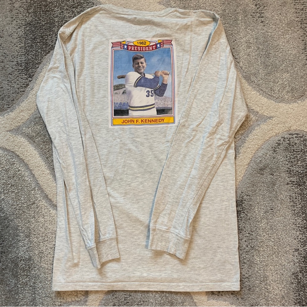 Rowdy Gentleman JFK Baseball Shirt